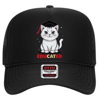 Educated Cat Graduation Cap Last Day Of School Hat