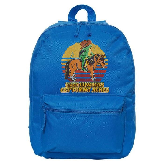Even Cowboys Get Tummy Aches 16 in Basic Backpack