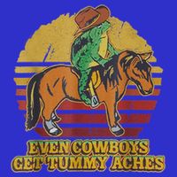 Even Cowboys Get Tummy Aches 16 in Basic Backpack