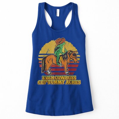 Even Cowboys Get Tummy Aches Womens Tank Top