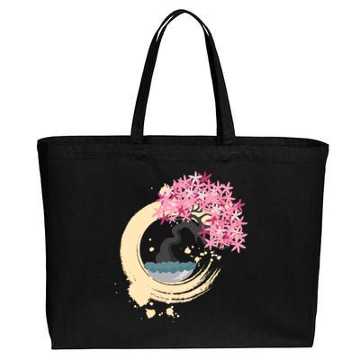 Enso Circle Gift Zen Circle Gift Buddhism Yoga Karma Tree Of Life Gift Cotton Canvas Jumbo Tote