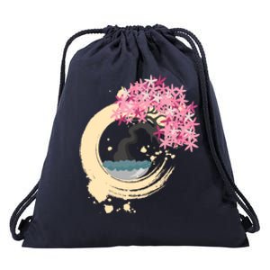 Enso Circle Gift Zen Circle Gift Buddhism Yoga Karma Tree Of Life Gift Drawstring Bag