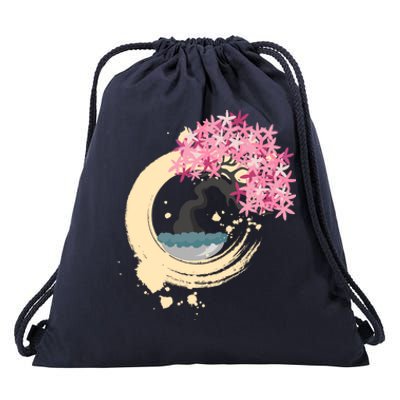 Enso Circle Gift Zen Circle Gift Buddhism Yoga Karma Tree Of Life Gift Drawstring Bag