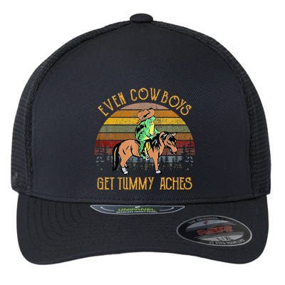 Even Cows Get Tummy Aches Flexfit Unipanel Trucker Cap