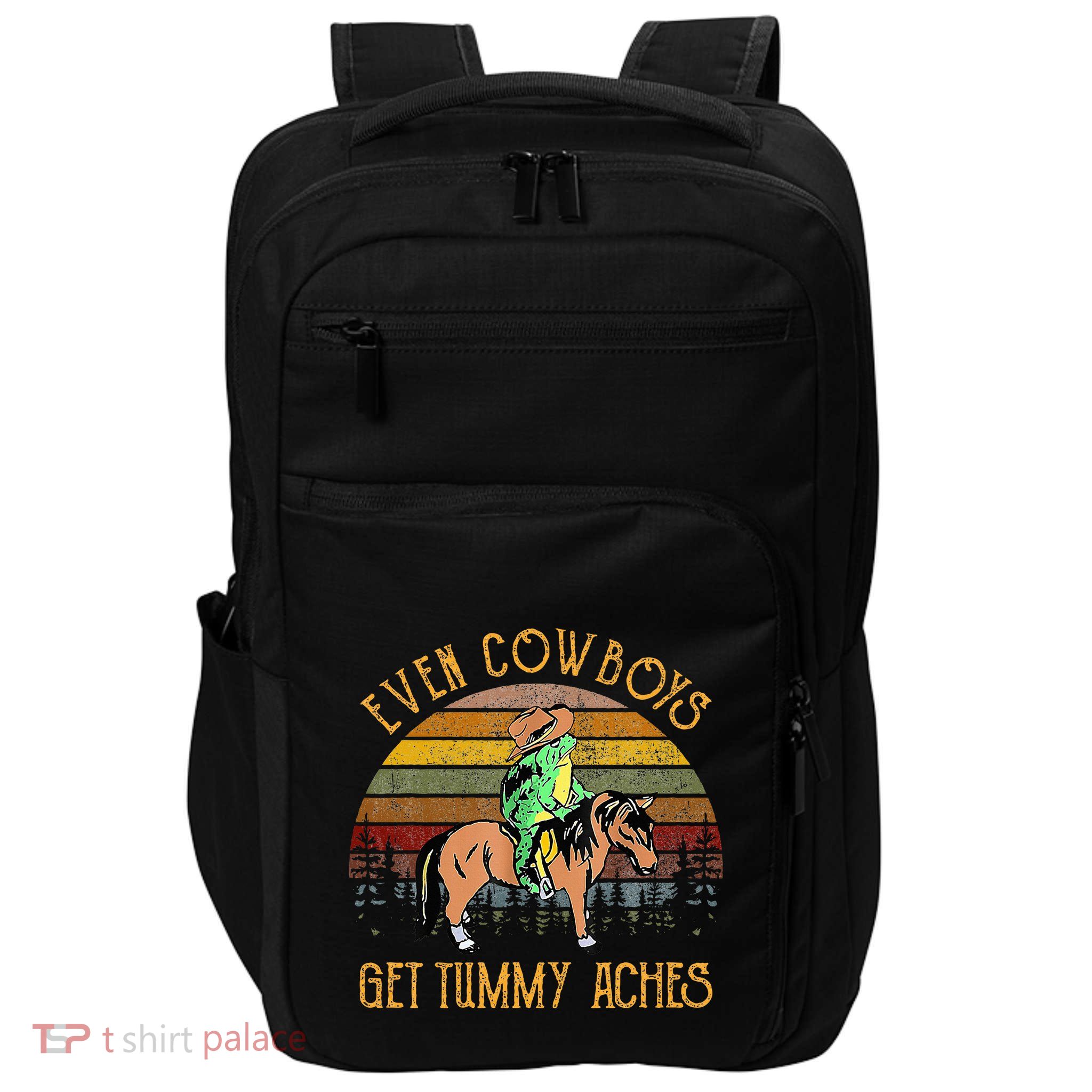 Even Cows Get Tummy Aches Impact Tech Backpack