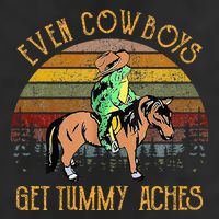Even Cows Get Tummy Aches Trucker Hat