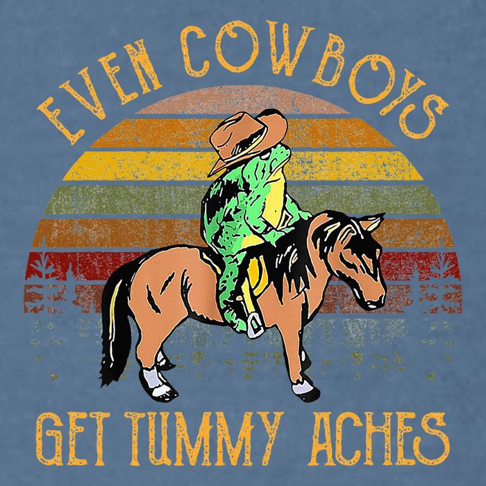 Even Cows Get Tummy Aches Garment-Dyed Sweatshirt
