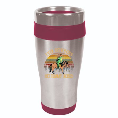 Even Cows Get Tummy Aches 16oz Travel Tumbler
