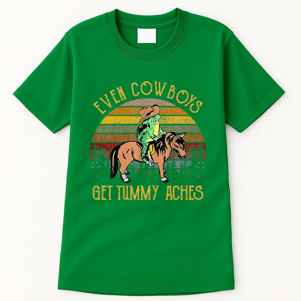 Even Cows Get Tummy Aches Tall T-Shirt