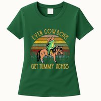 Even Cows Get Tummy Aches Womens T-Shirt
