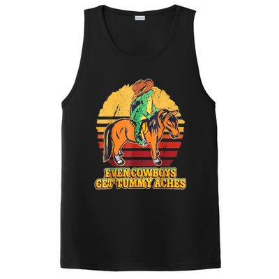 Even Cowboys Get Tummy Aches Horse Vintage PosiCharge Competitor Tank