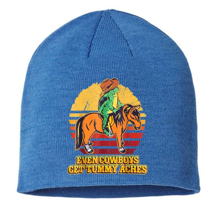 Even Cowboys Get Tummy Aches Horse Vintage Sustainable Beanie