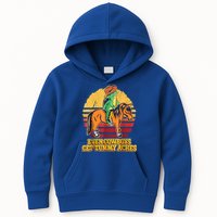 Even Cowboys Get Tummy Aches Horse Vintage Kids Hoodie