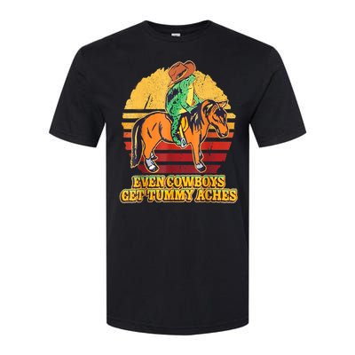 Even Cowboys Get Tummy Aches Horse Vintage Softstyle CVC T-Shirt