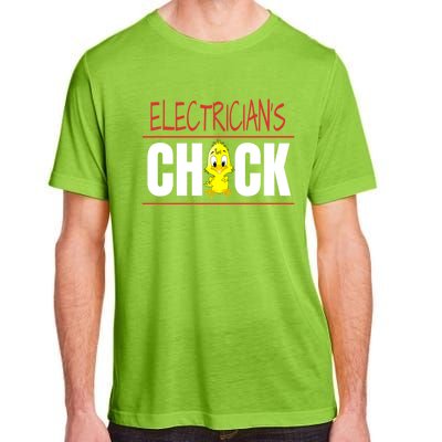 ElectricianS Chick Gift Wife Friend Meaningful Gift Adult ChromaSoft Performance T-Shirt