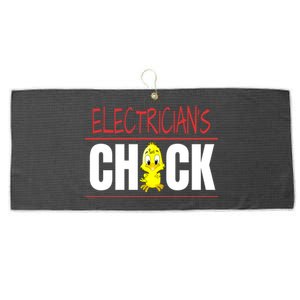 ElectricianS Chick Gift Wife Friend Meaningful Gift Large Microfiber Waffle Golf Towel