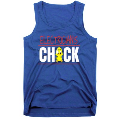 ElectricianS Chick Gift Wife Friend Meaningful Gift Tank Top