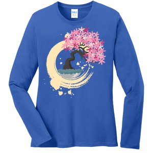 Enso Circle Gift Zen Circle Gift Buddhism Yoga Karma Tree Of Life Gift Ladies Long Sleeve Shirt