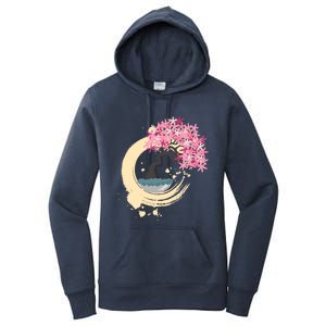 Enso Circle Gift Zen Circle Gift Buddhism Yoga Karma Tree Of Life Gift Women's Pullover Hoodie