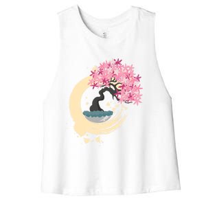 Enso Circle Gift Zen Circle Gift Buddhism Yoga Karma Tree Of Life Gift Women's Racerback Cropped Tank