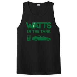 Electric Car Graphic Ev Green Energy Earth Day Save Planet Gift PosiCharge Competitor Tank