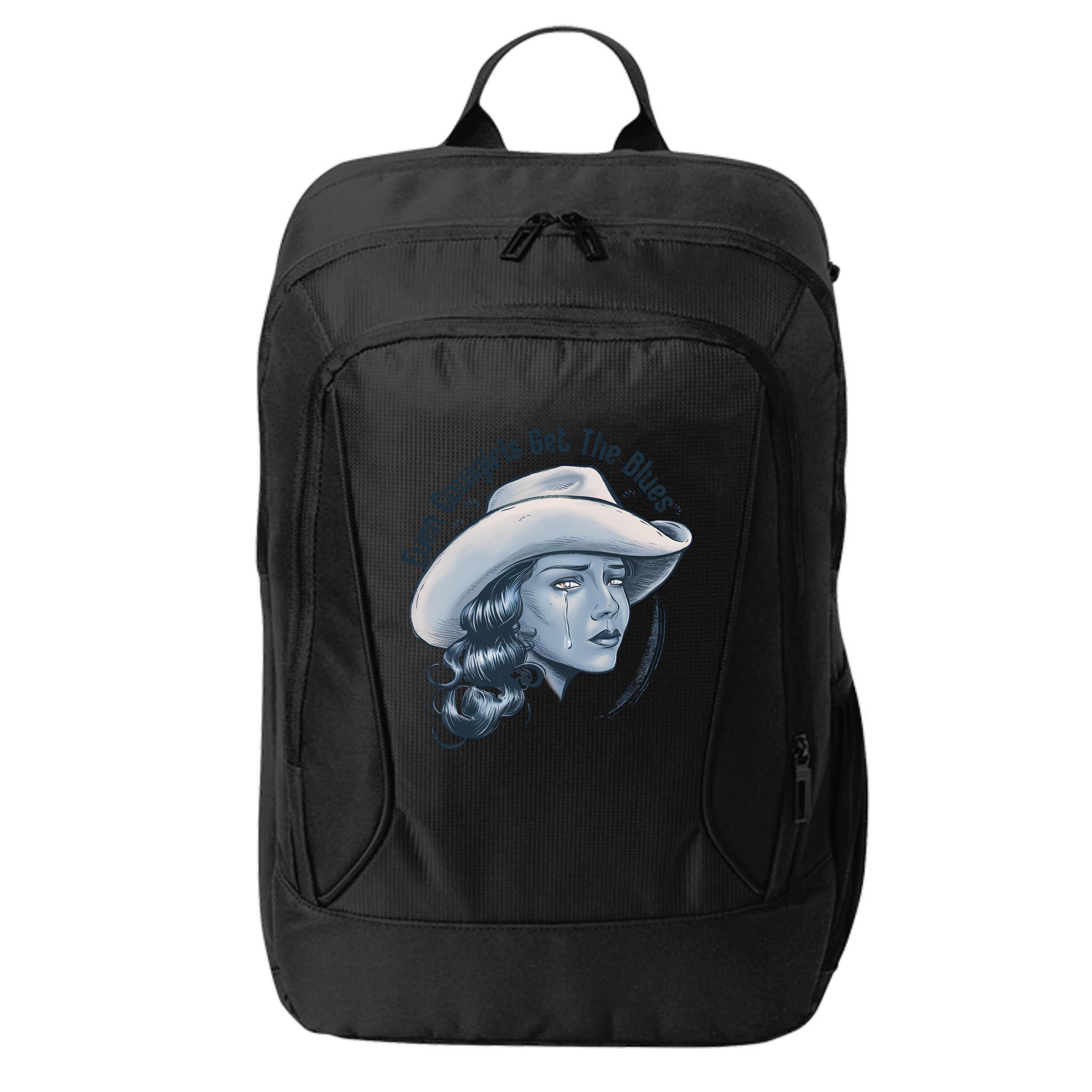 Even Cowgirls Get The Blues City Backpack