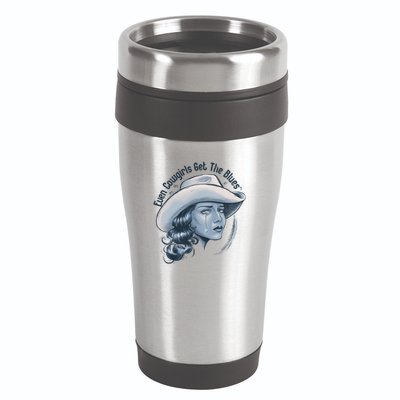 Even Cowgirls Get The Blues 16oz Travel Tumbler