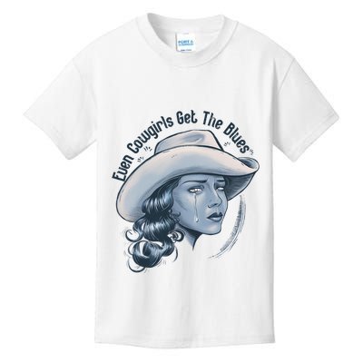 Even Cowgirls Get The Blues Kids T-Shirt