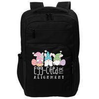 Easter Cute Gnomes Chiropractor Egg-cited For Alignment Impact Tech Backpack
