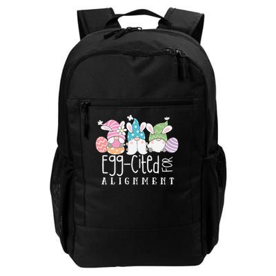 Easter Cute Gnomes Chiropractor Egg-cited For Alignment Backpack