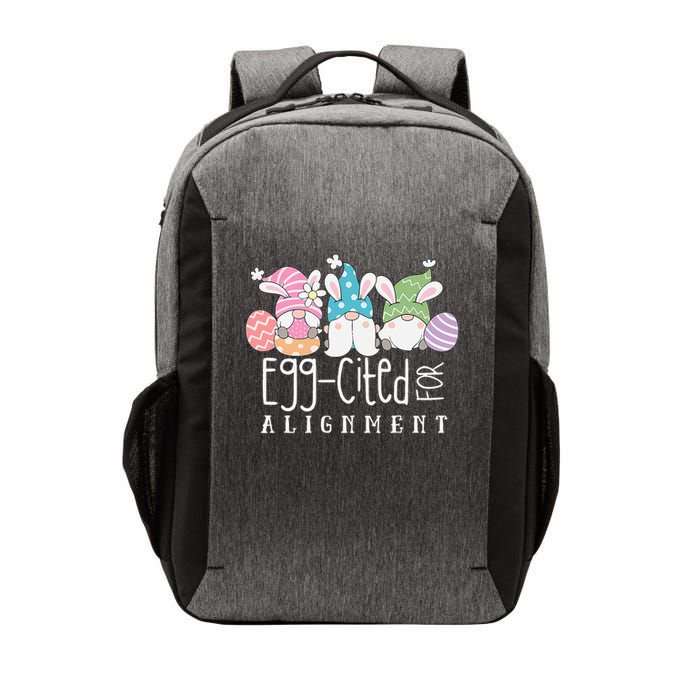 Easter Cute Gnomes Chiropractor Egg-cited For Alignment Vector Backpack