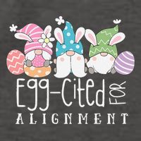 Easter Cute Gnomes Chiropractor Egg-cited For Alignment Vector Backpack