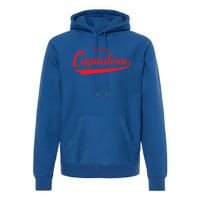 Enjoy Capitalism Gift Libertarian Conservative Gift Premium Hoodie