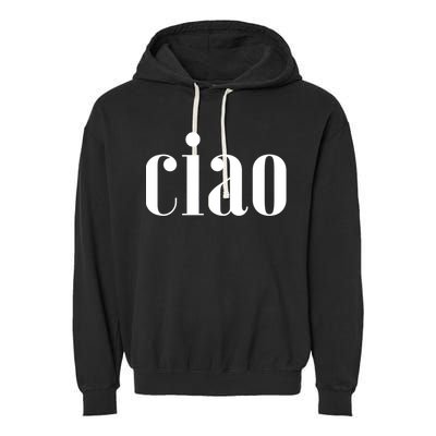 Elegant Ciao Gift Garment-Dyed Fleece Hoodie