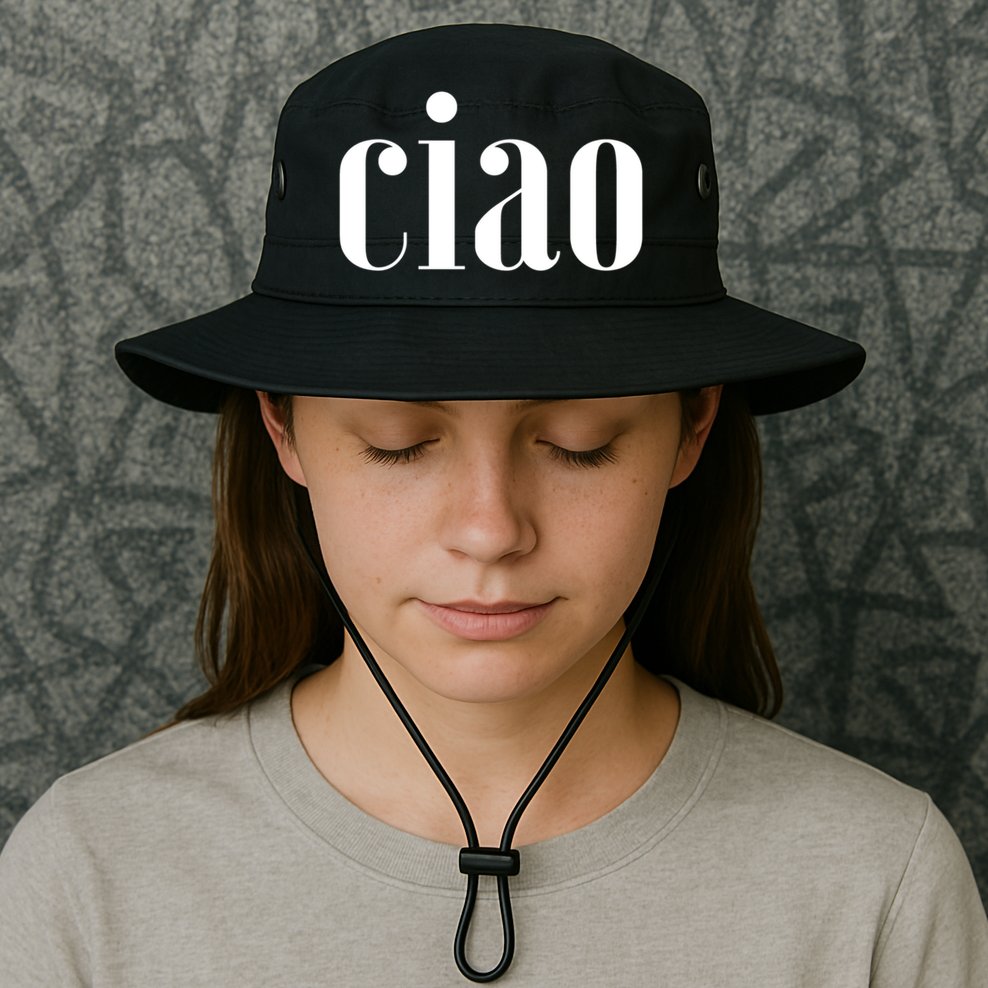 Elegant Ciao Gift Bucket Hat