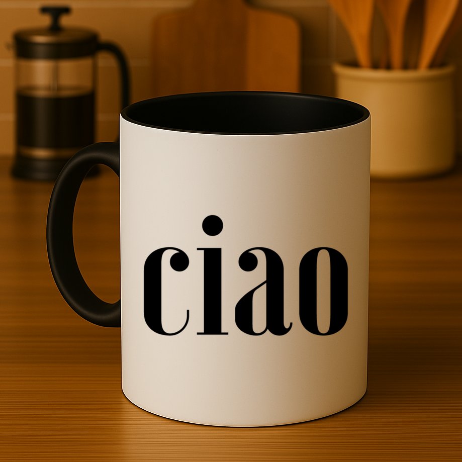 Elegant Ciao Gift Mug