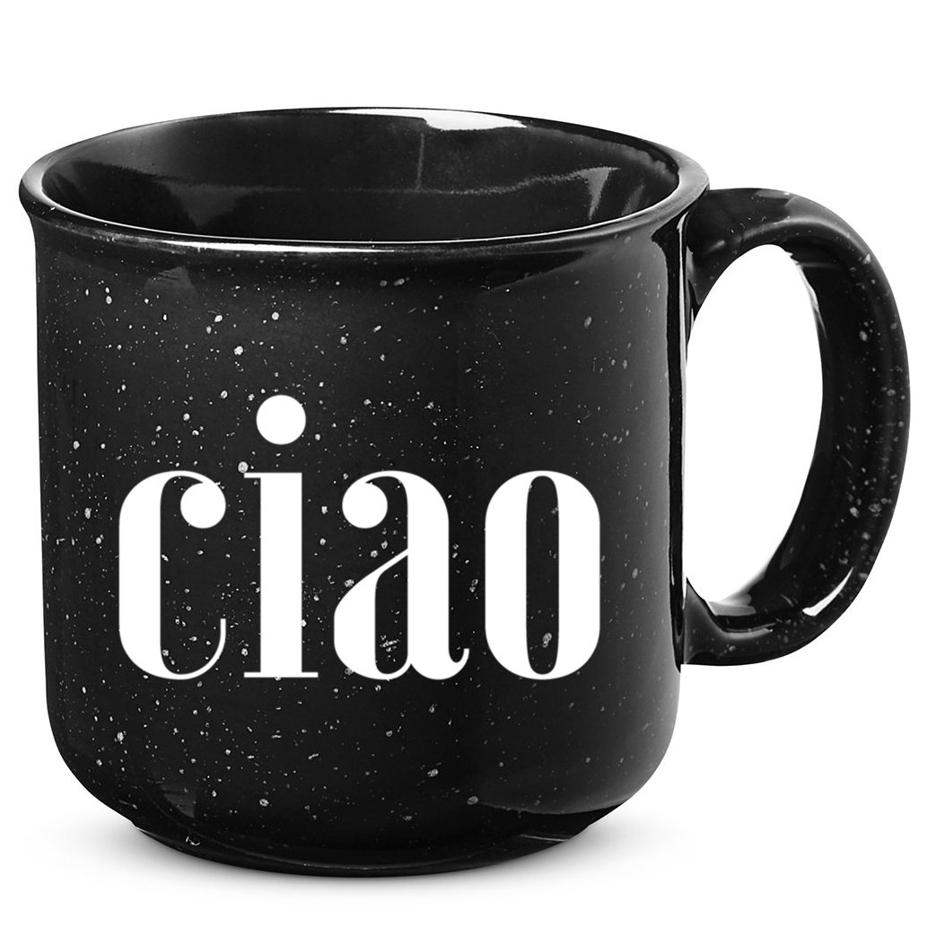 Elegant Ciao Gift 15oz Campfire Ceramic Mug