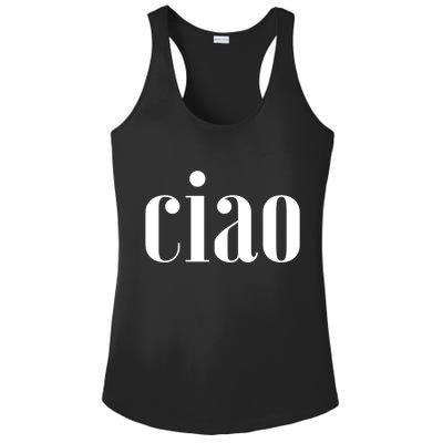 Elegant Ciao Gift Ladies PosiCharge Competitor Racerback Tank