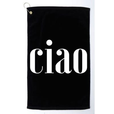 Elegant Ciao Gift Golf Towel