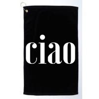 Elegant Ciao Gift Golf Towel