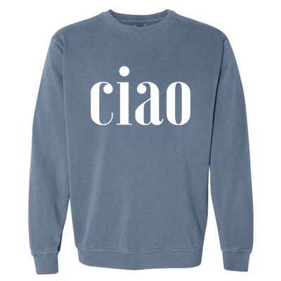 Elegant Ciao Gift Garment-Dyed Sweatshirt