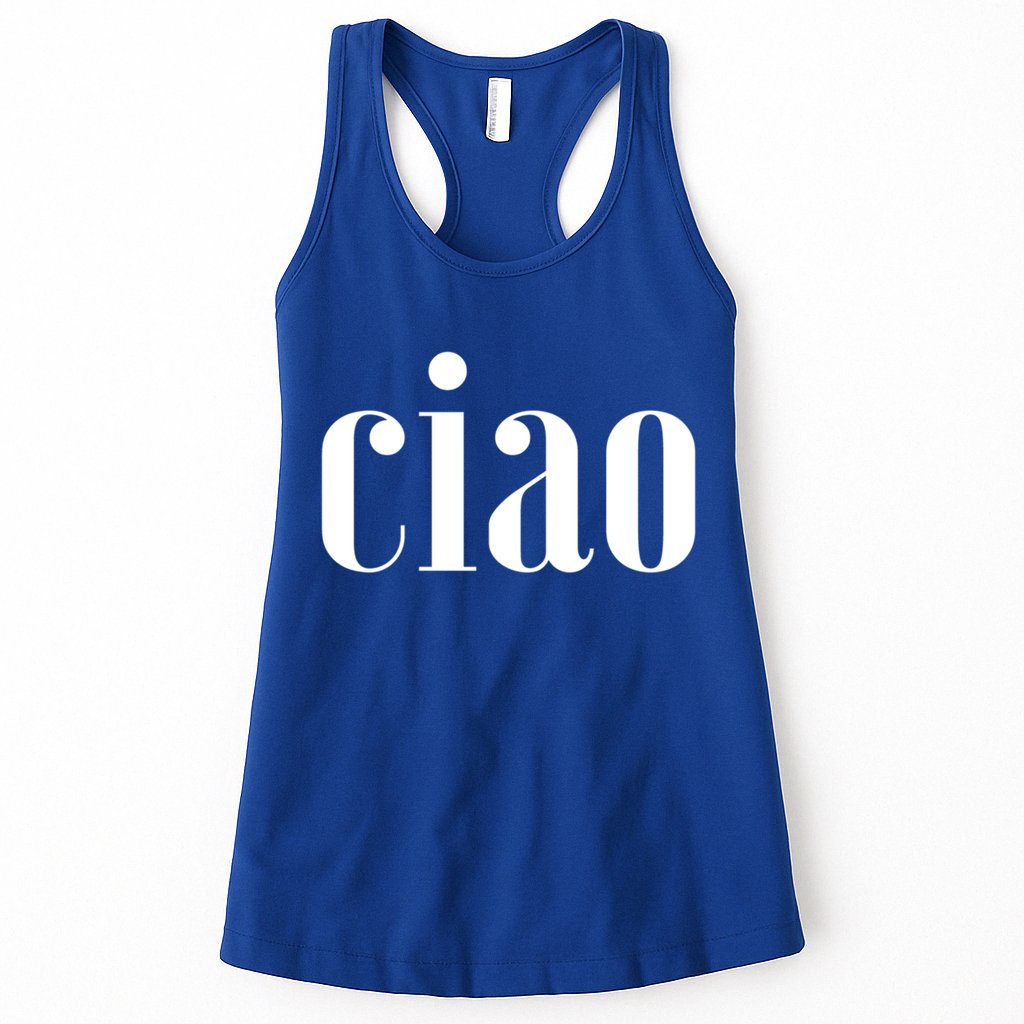 Elegant Ciao Gift Womens Tank Top