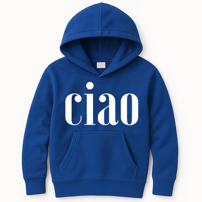 Elegant Ciao Gift Kids Hoodie