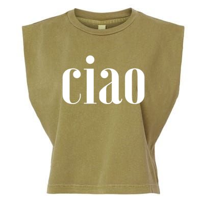 Elegant Ciao Gift Garment-Dyed Women's Muscle Tee