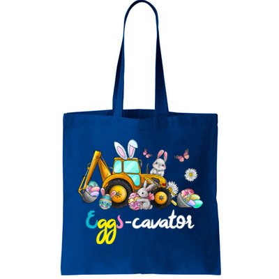 Eggs Cavator Happy Easter Funny Excavator Hunting Egg Great Gift Tote Bag