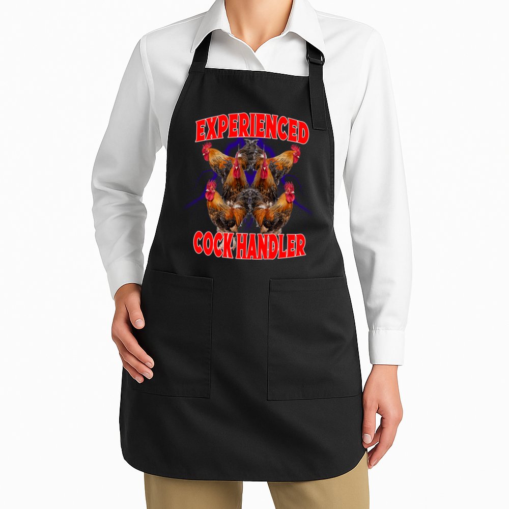 Experienced Cock Handler Fighter Funny Apron
