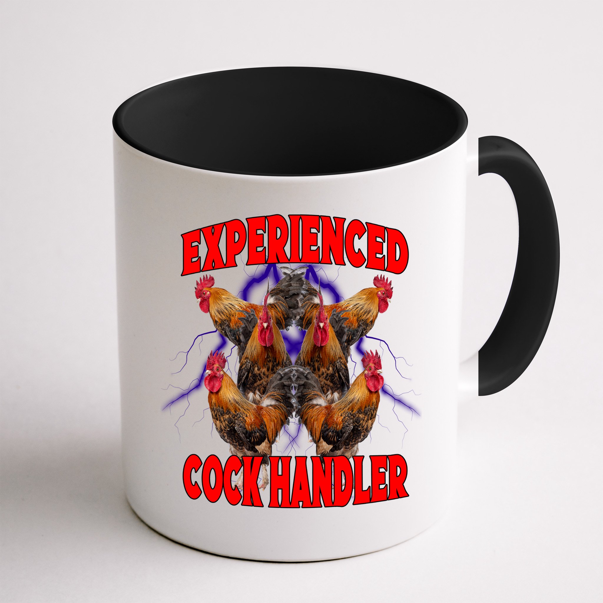 Experienced Cock Handler Fighter Funny Mug