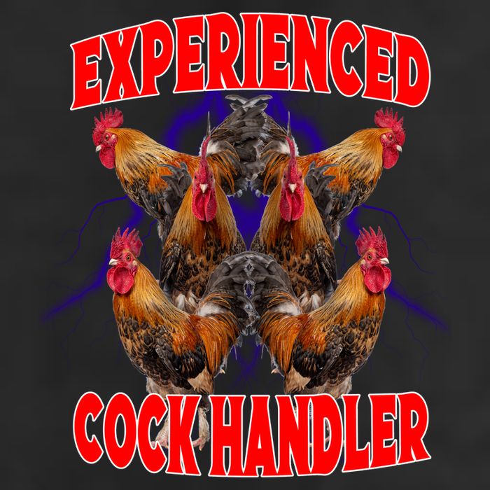 Experienced Cock Handler Fighter Funny Golf Towel