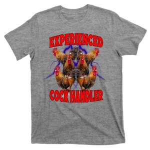 Experienced Cock Handler Fighter Funny T-Shirt