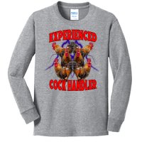 Experienced Cock Handler Fighter Funny Kids Long Sleeve Shirt